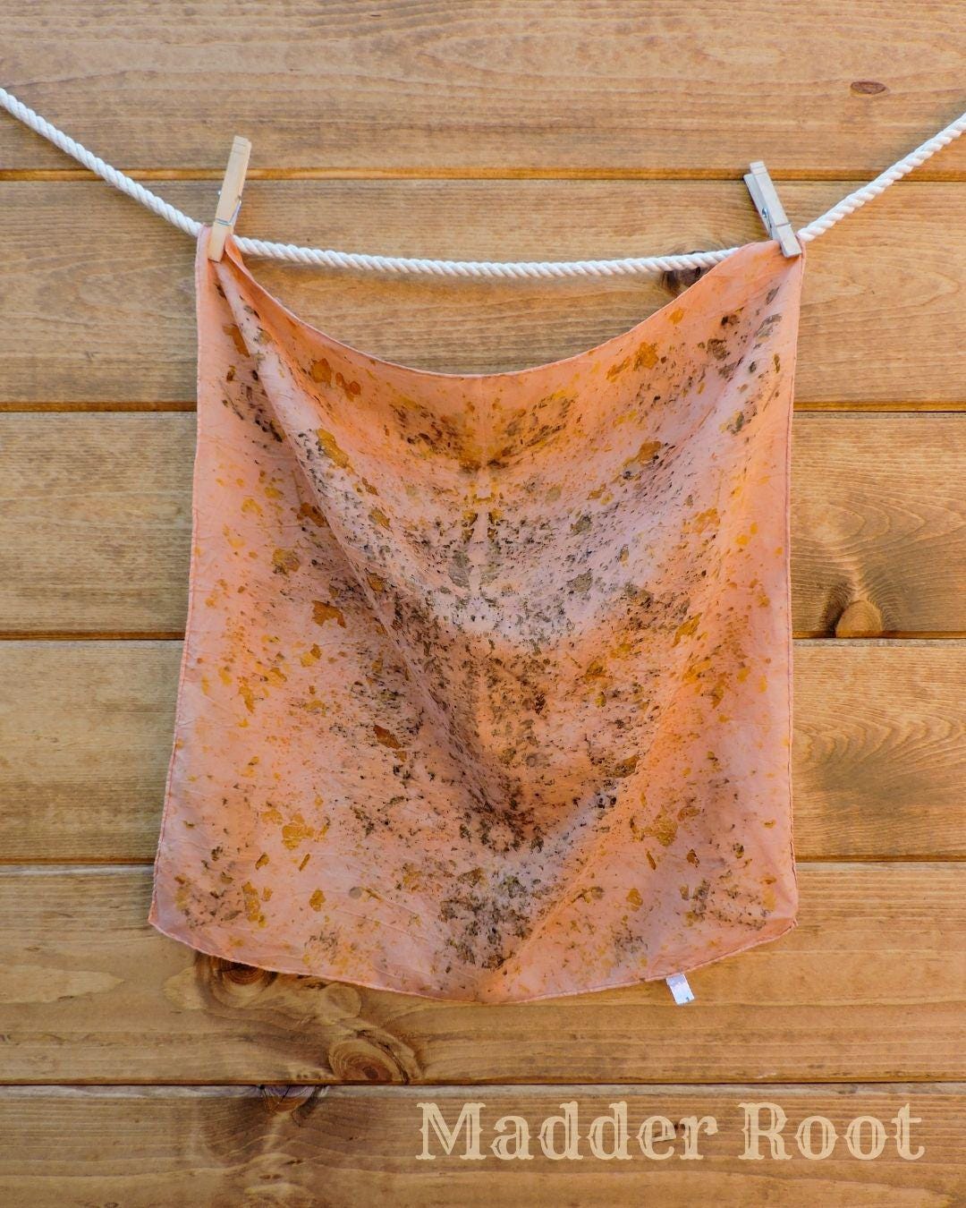 Bundle Dye Silk Scarf | Natural Dye | Wild Rag