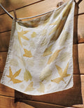 Eco Printed Silk Scarf | Natural Dye | Hand Dyed | Wild Rag