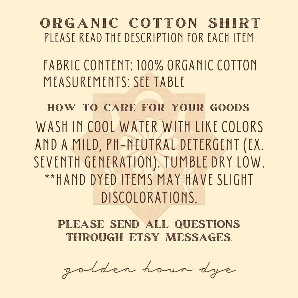 Indigo Tie Dye Tank | Organic Cotton Women's Top