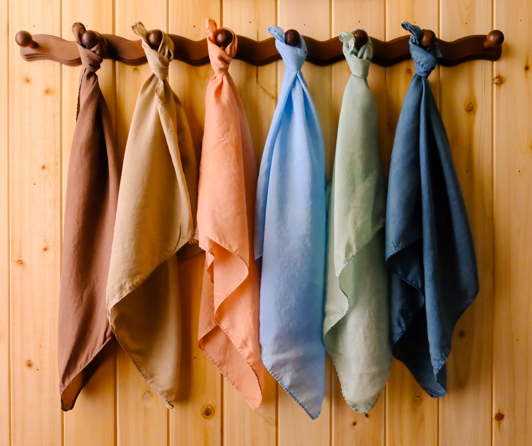 Chocolate Silk Scarf
