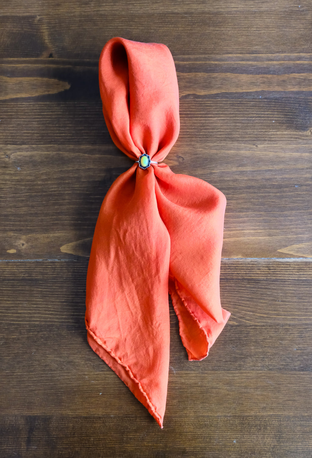Madder Silk Scarf