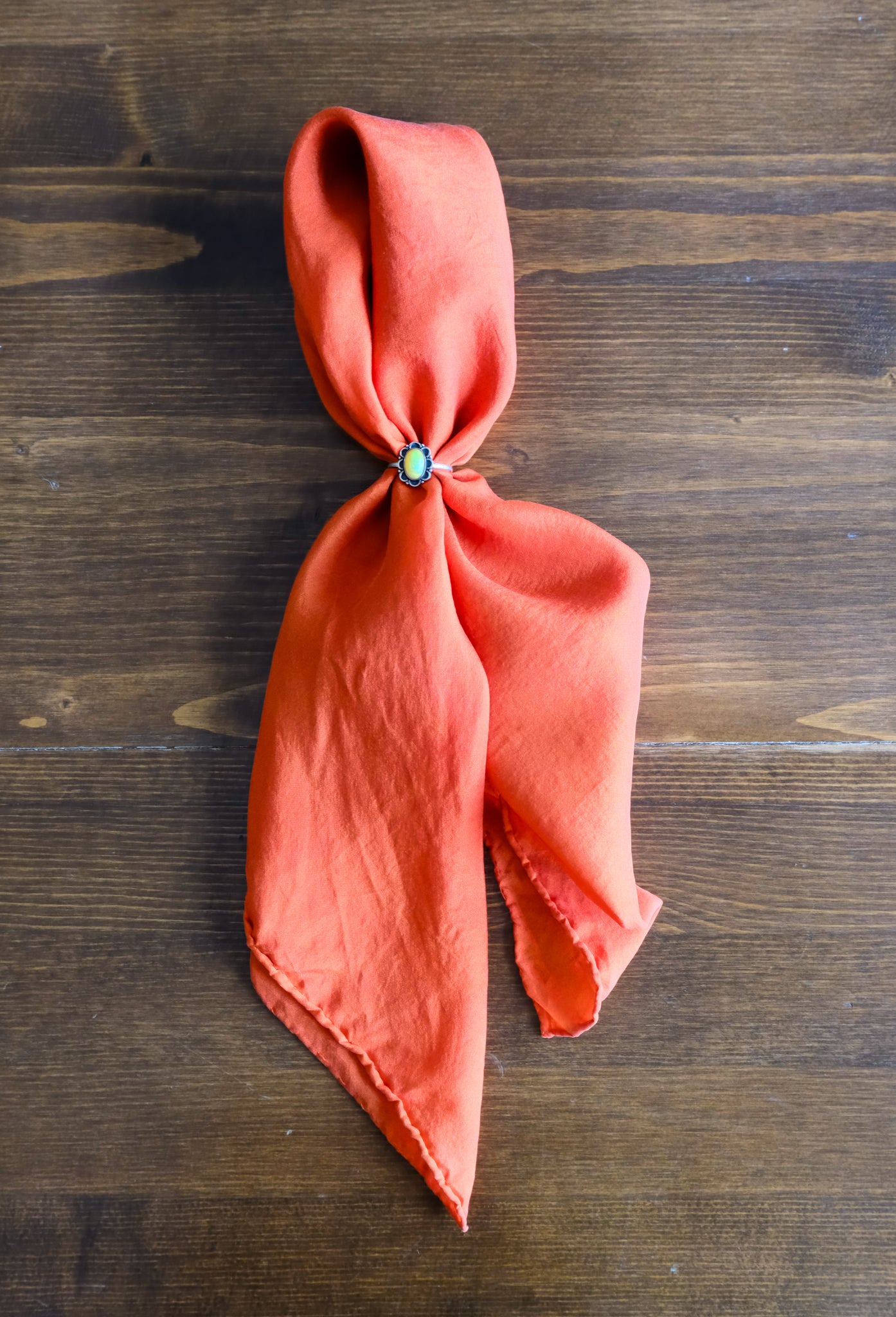 Madder Silk Scarf