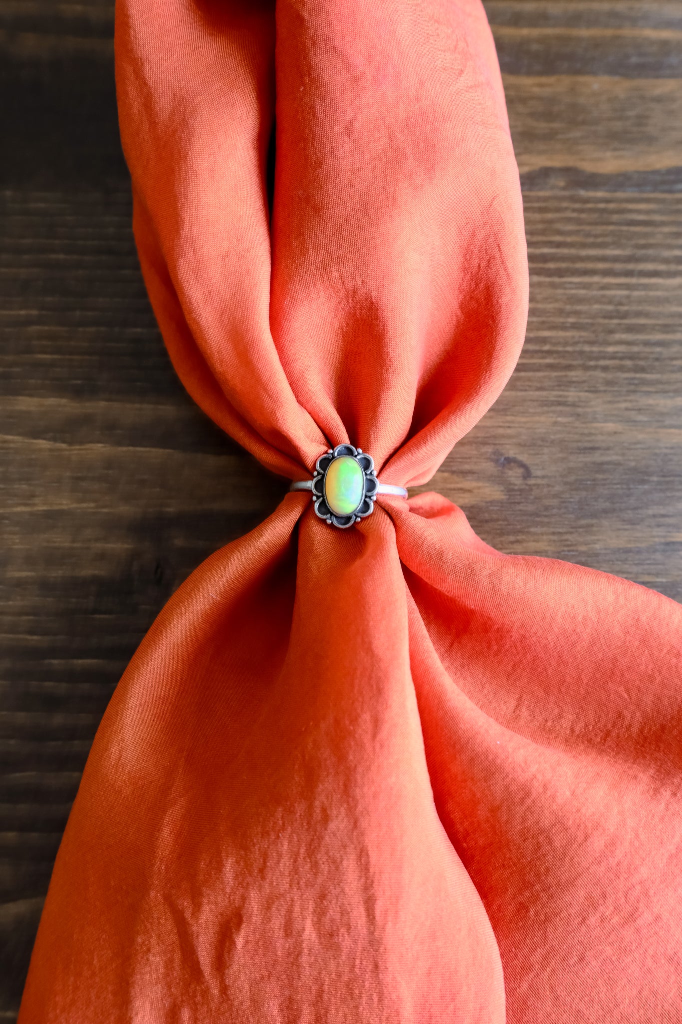 Madder Silk Scarf