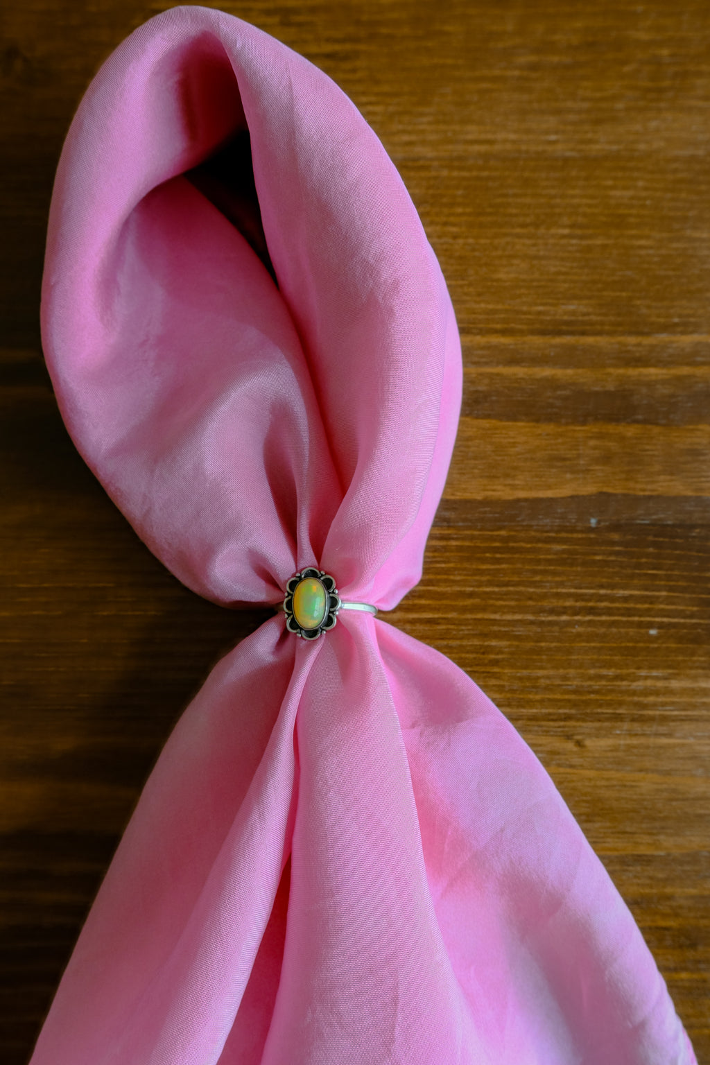 Cochineal Silk Scarf