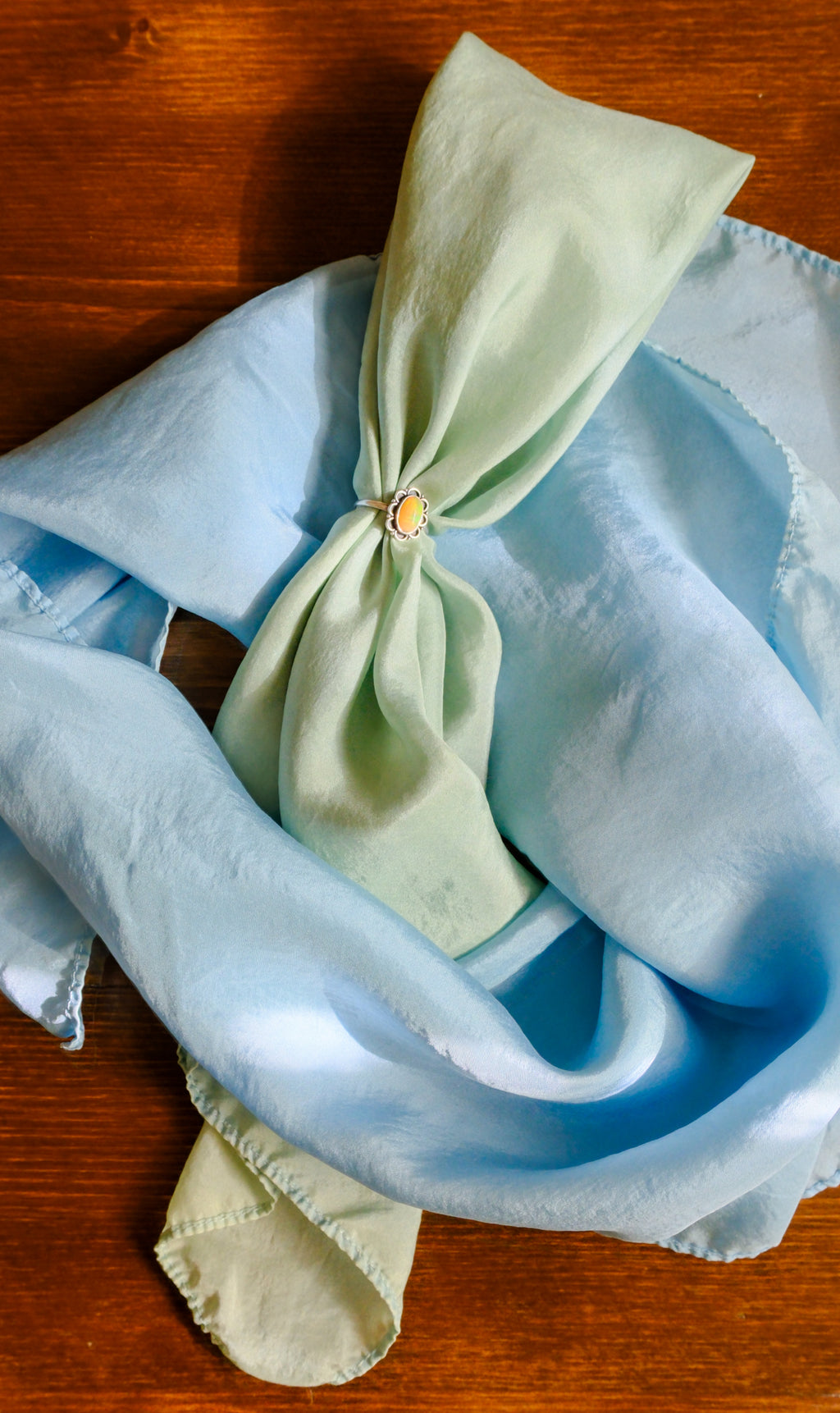Seaglass Silk Scarf