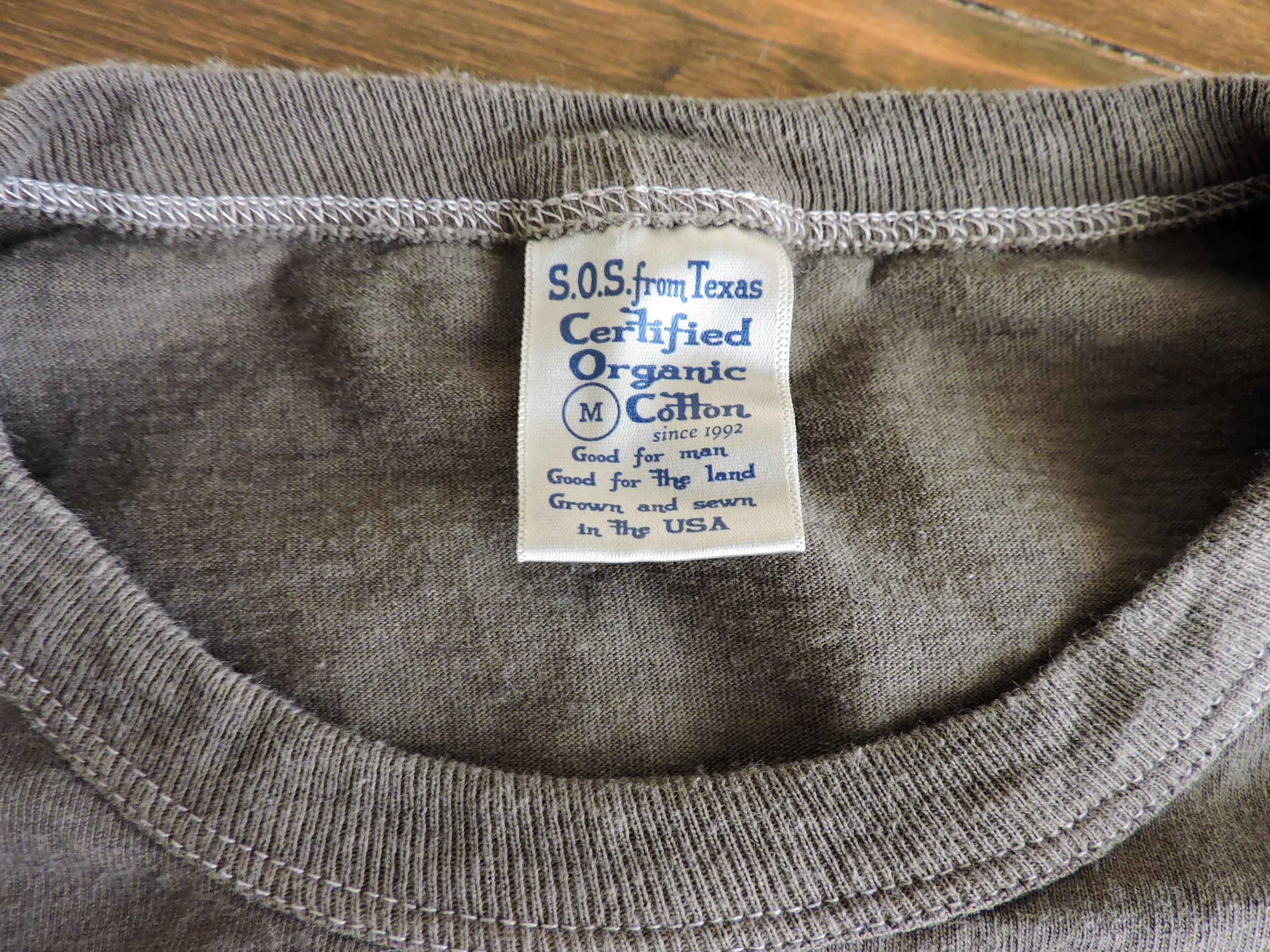 Long Sleeve Shirt | Natural Dye | Organic Cotton | USA Grown Cotton | Unisex