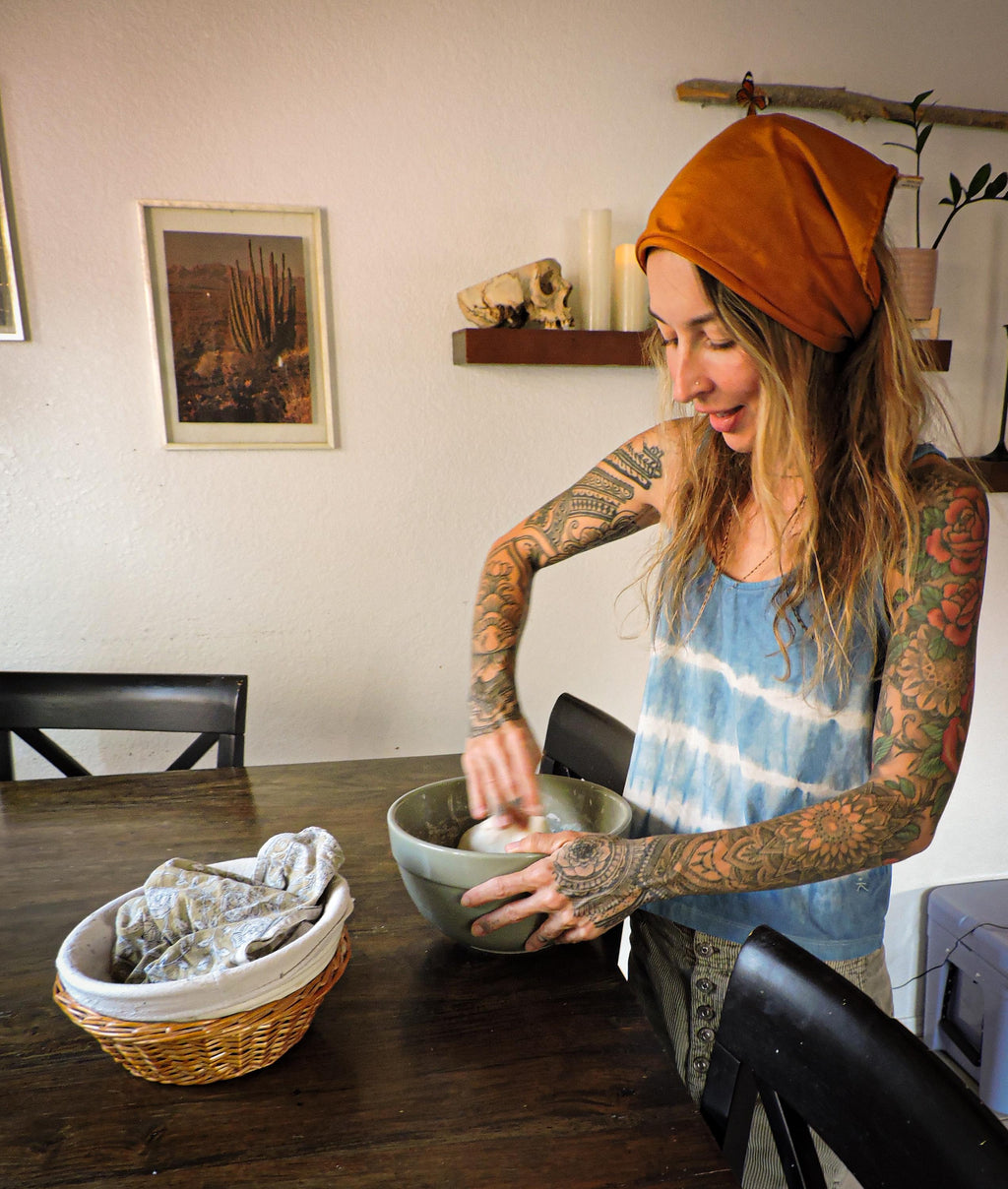 Indigo Tie Dye Tank | Organic Cotton Women's Top