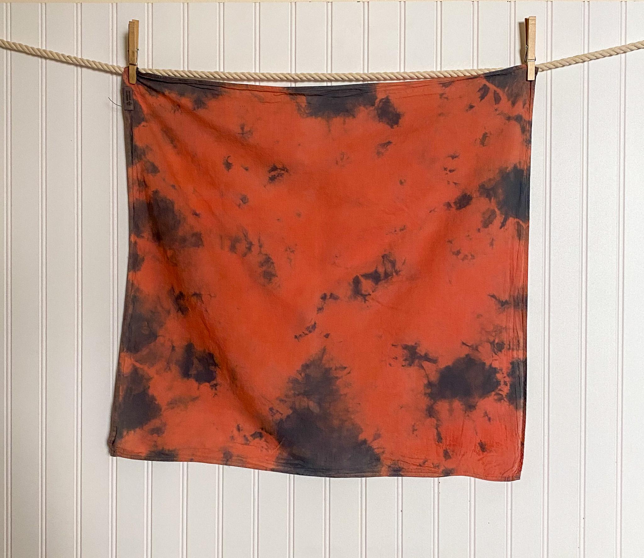 Tie-Dye Bandana (Madder Root)