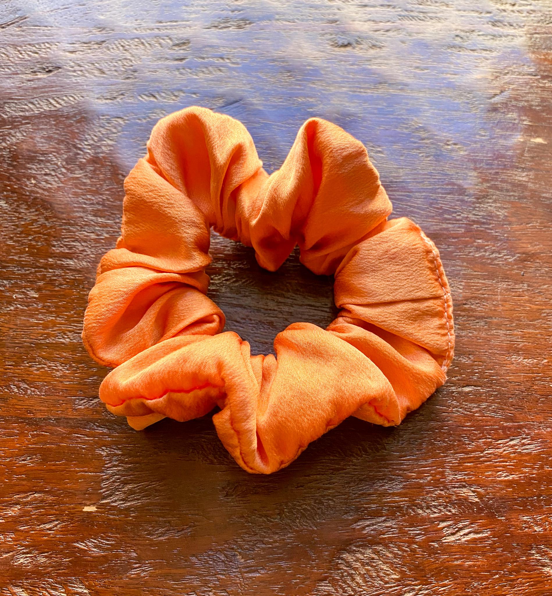 Silk Scrunchie | Hand-Dyed 100% Silk | Natural Dye |
