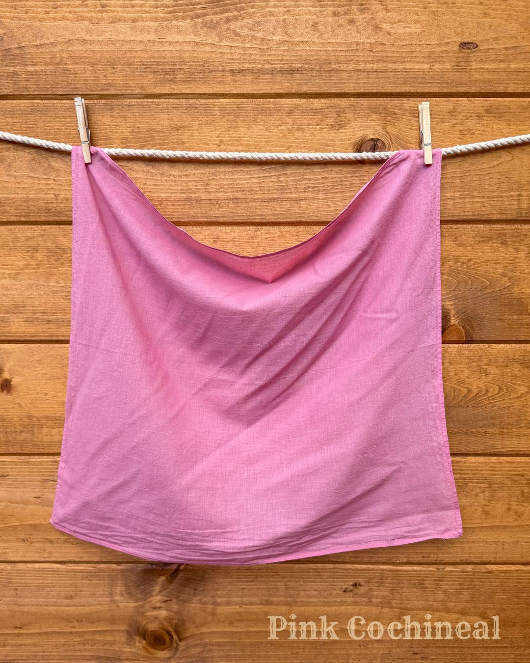 Wild Rag | Organic Cotton Bandanas | Naturally Dyed | Compostable | Plant Dye | Golden Hour Dye