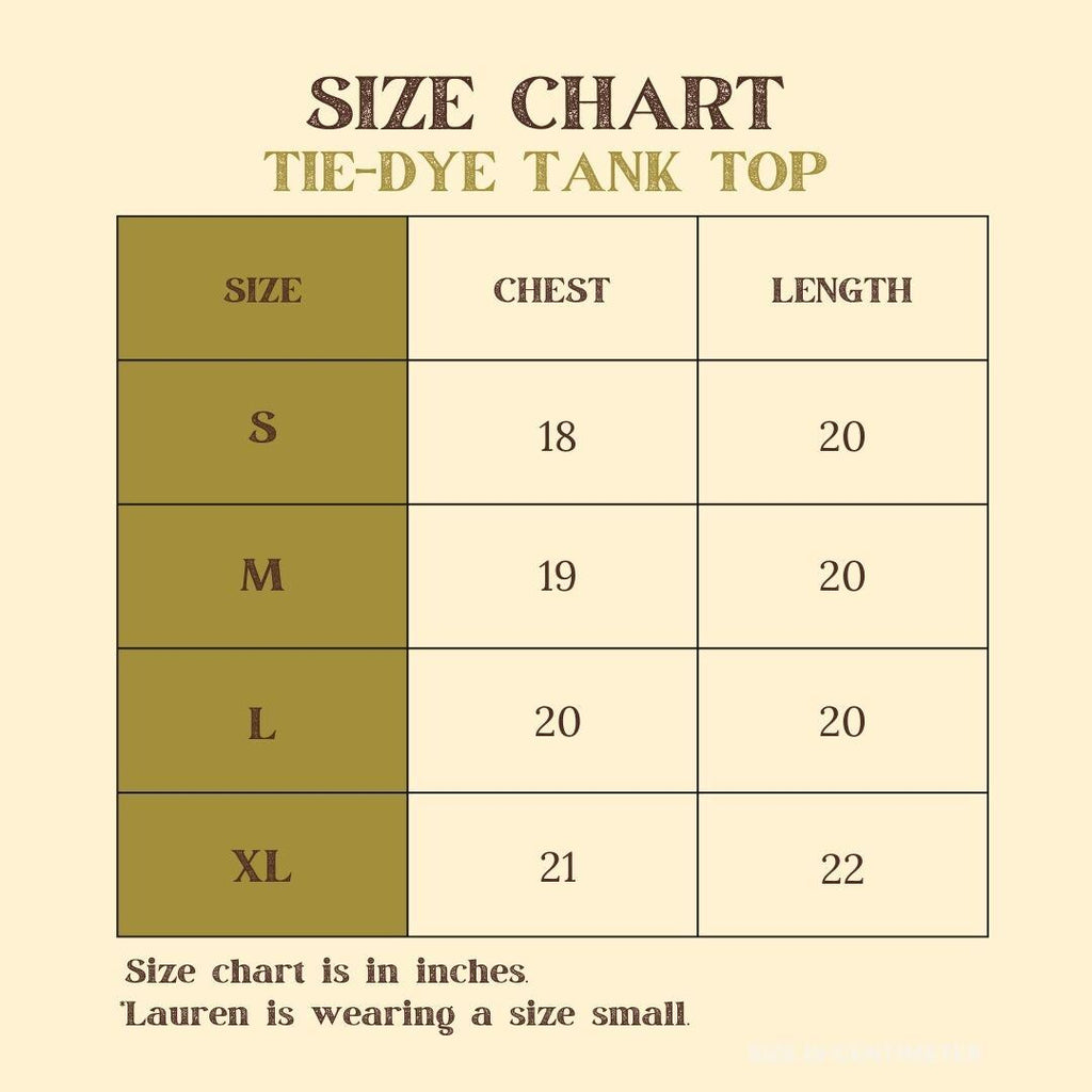 Indigo Tie Dye Tank | Organic Cotton Women's Top