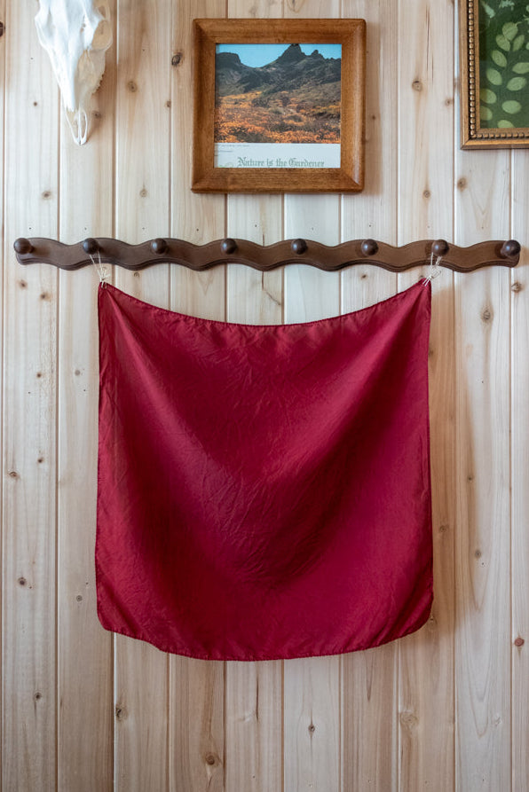 Madder Silk Scarf