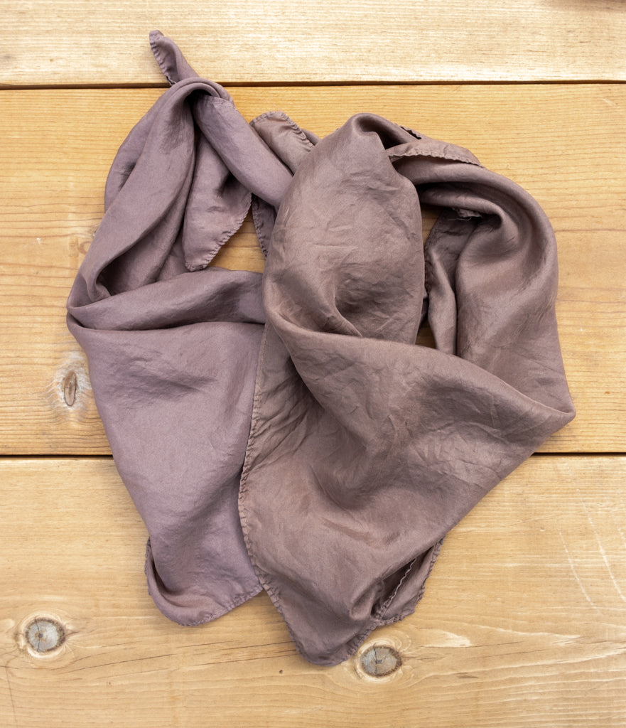 Mushroom Silk Scarf