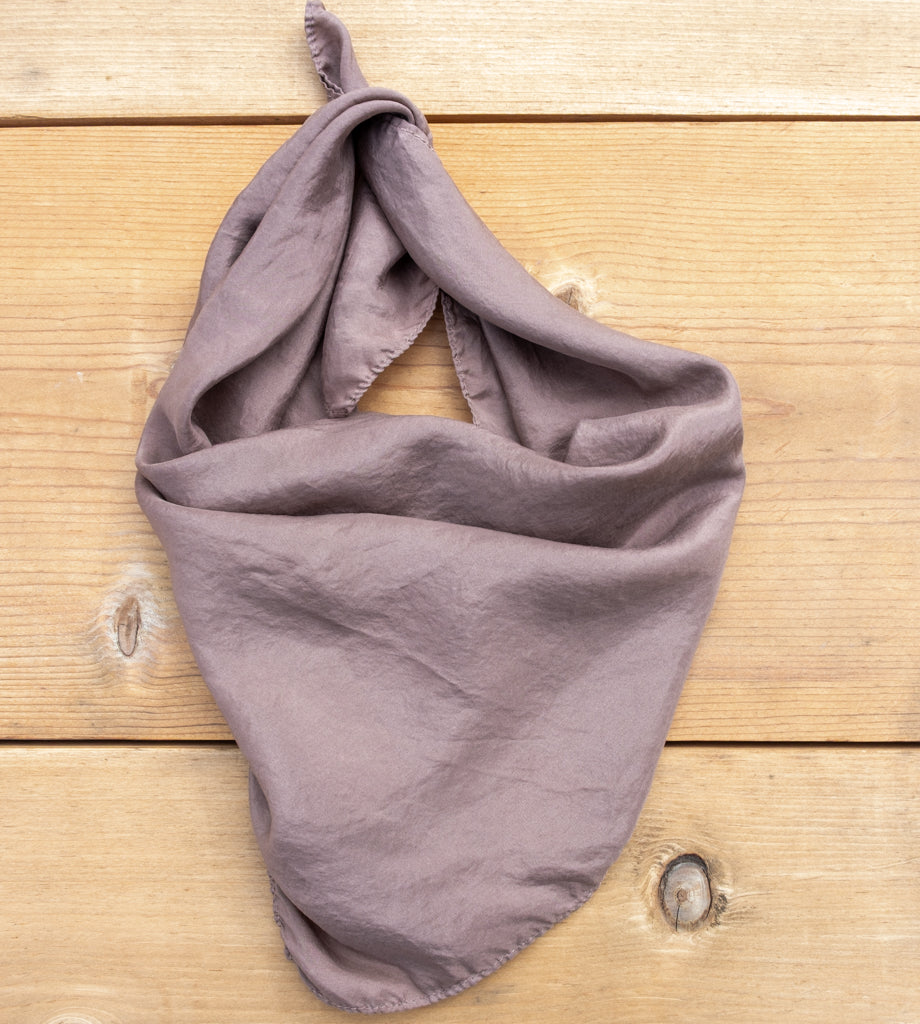 Mushroom Silk Scarf