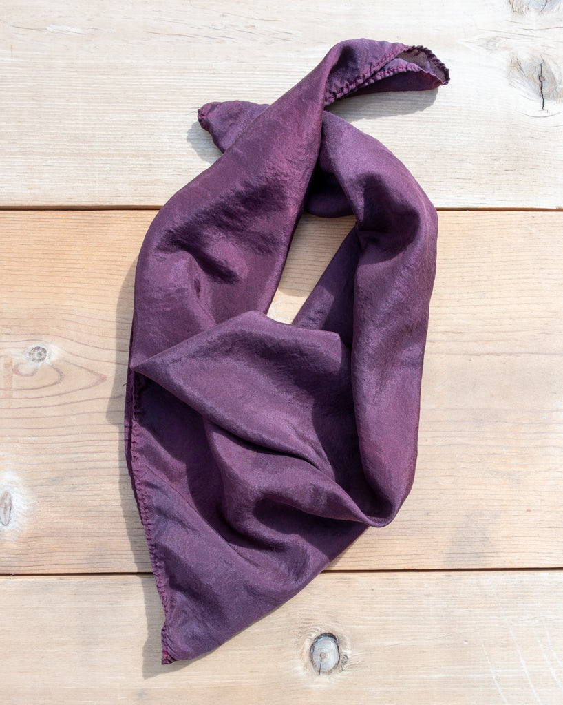 Madder Silk Scarf
